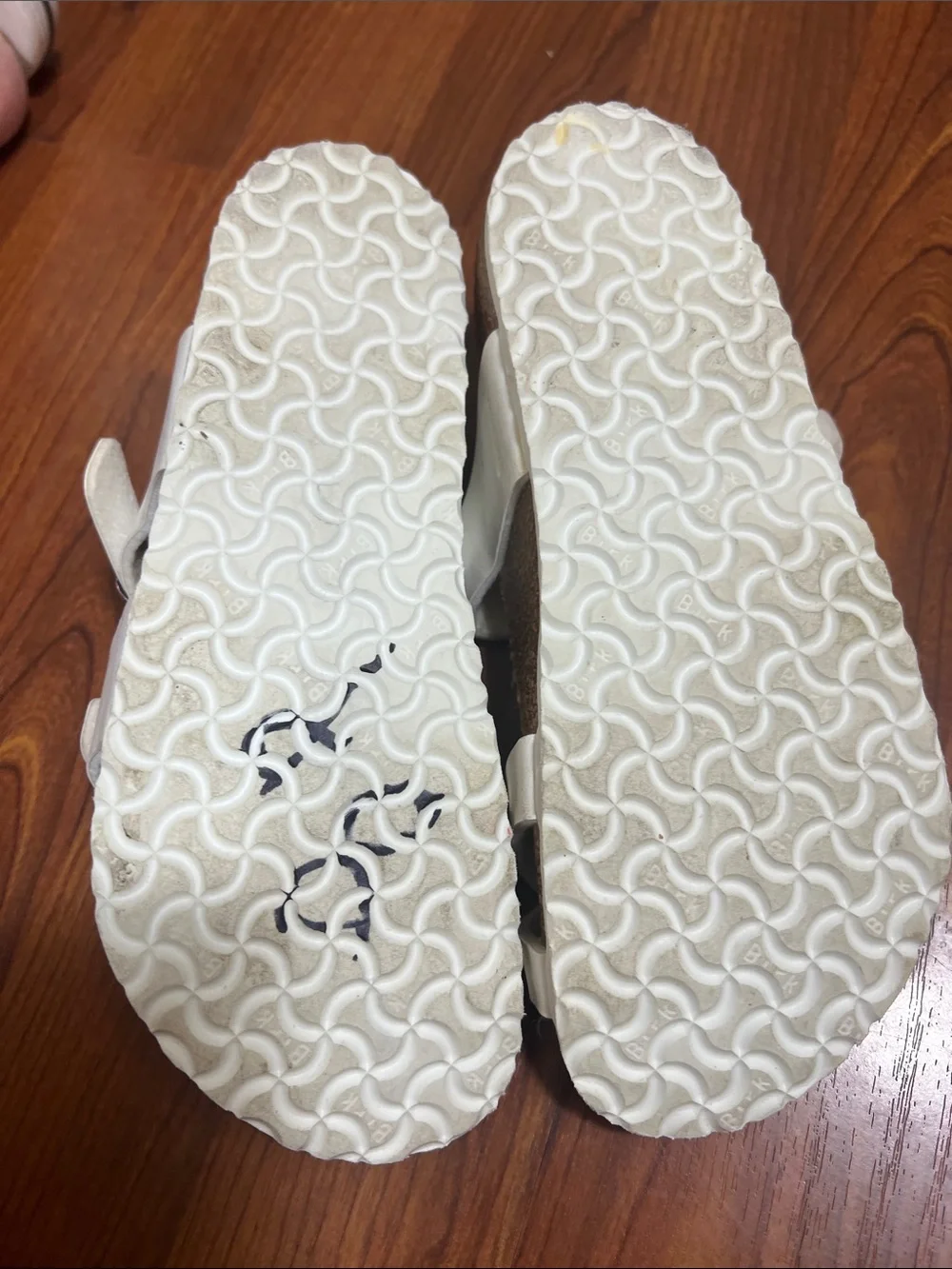 Birkenstock Sz 34 (3 - 3.5 US) Mayari Kids White Sandals